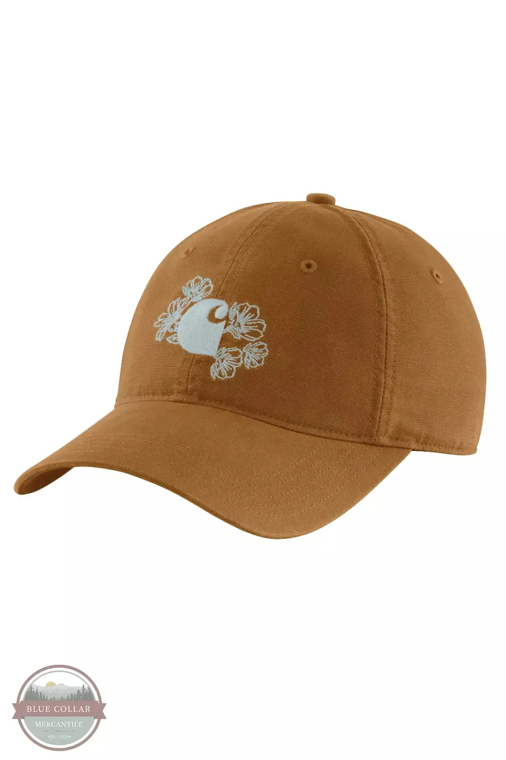 106271 Canvas Floral Graphic Ball Cap