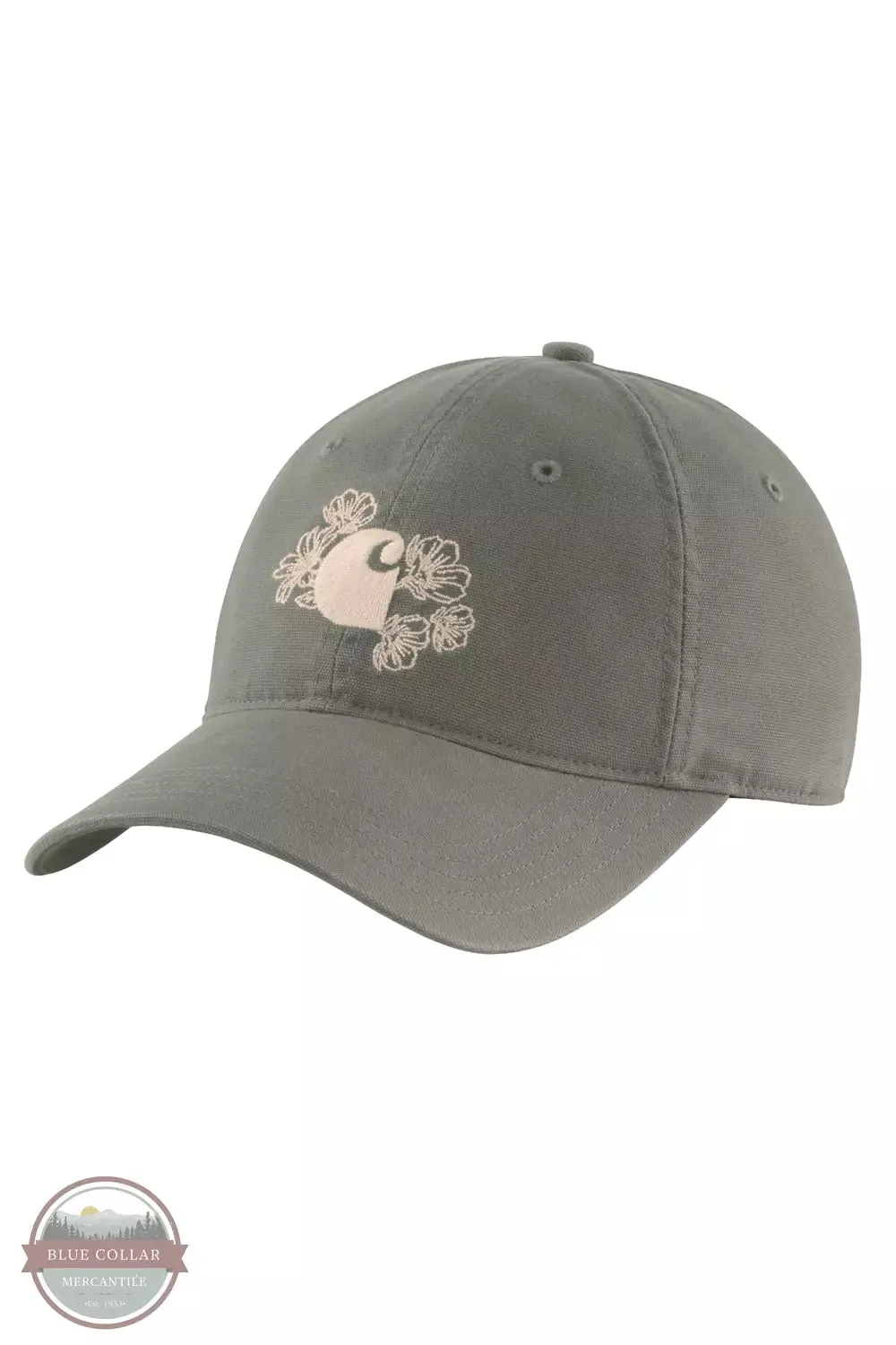 106271 Canvas Floral Graphic Ball Cap