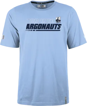 2024 Toronto Argonauts CFL Football New Era Reign Logo Sideline T Shirt  - Powder Blue