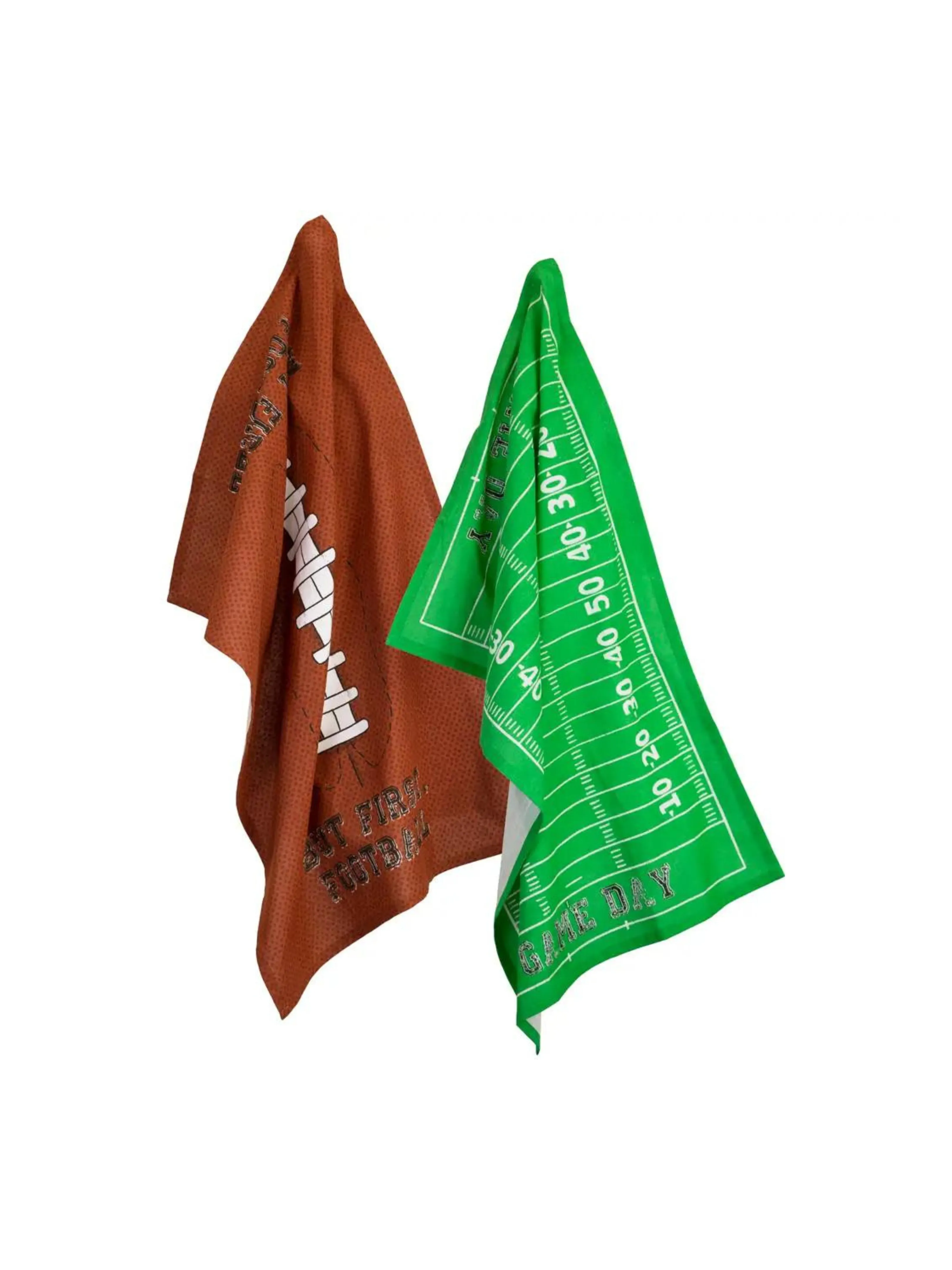 2pc Football Tea Towels