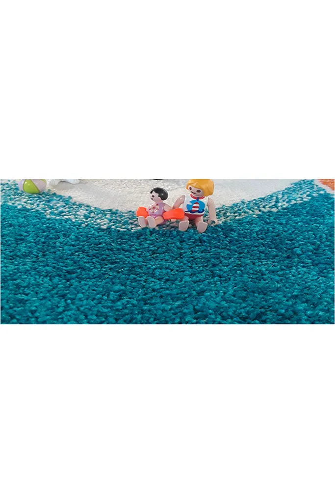 3D Play Rug - Beach Houses (Medium)