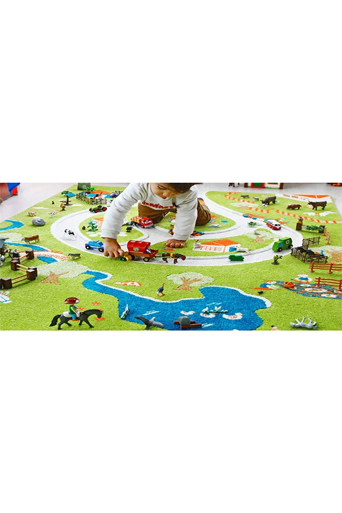 3D Play Rug - Farm (Medium)