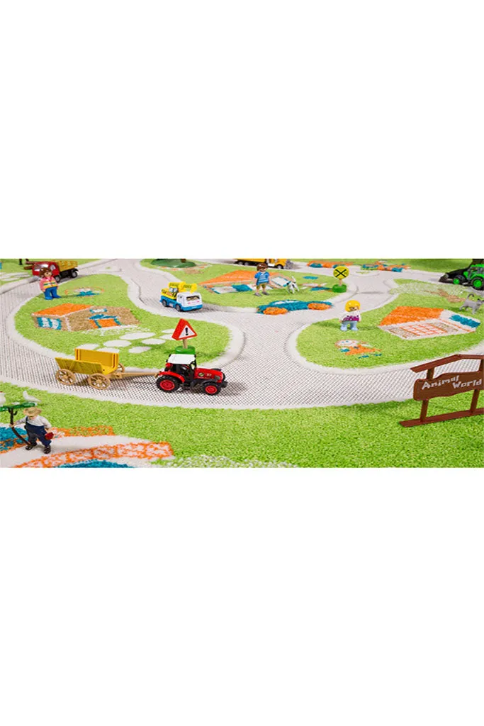 3D Play Rug - Farm (Medium)