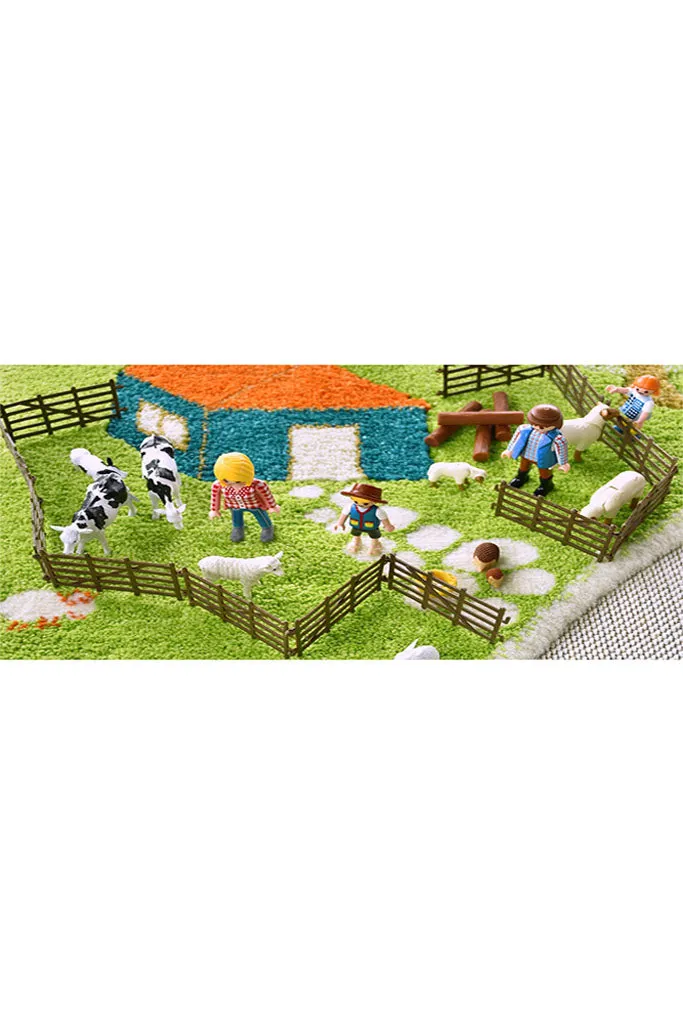 3D Play Rug - Farm (Medium)