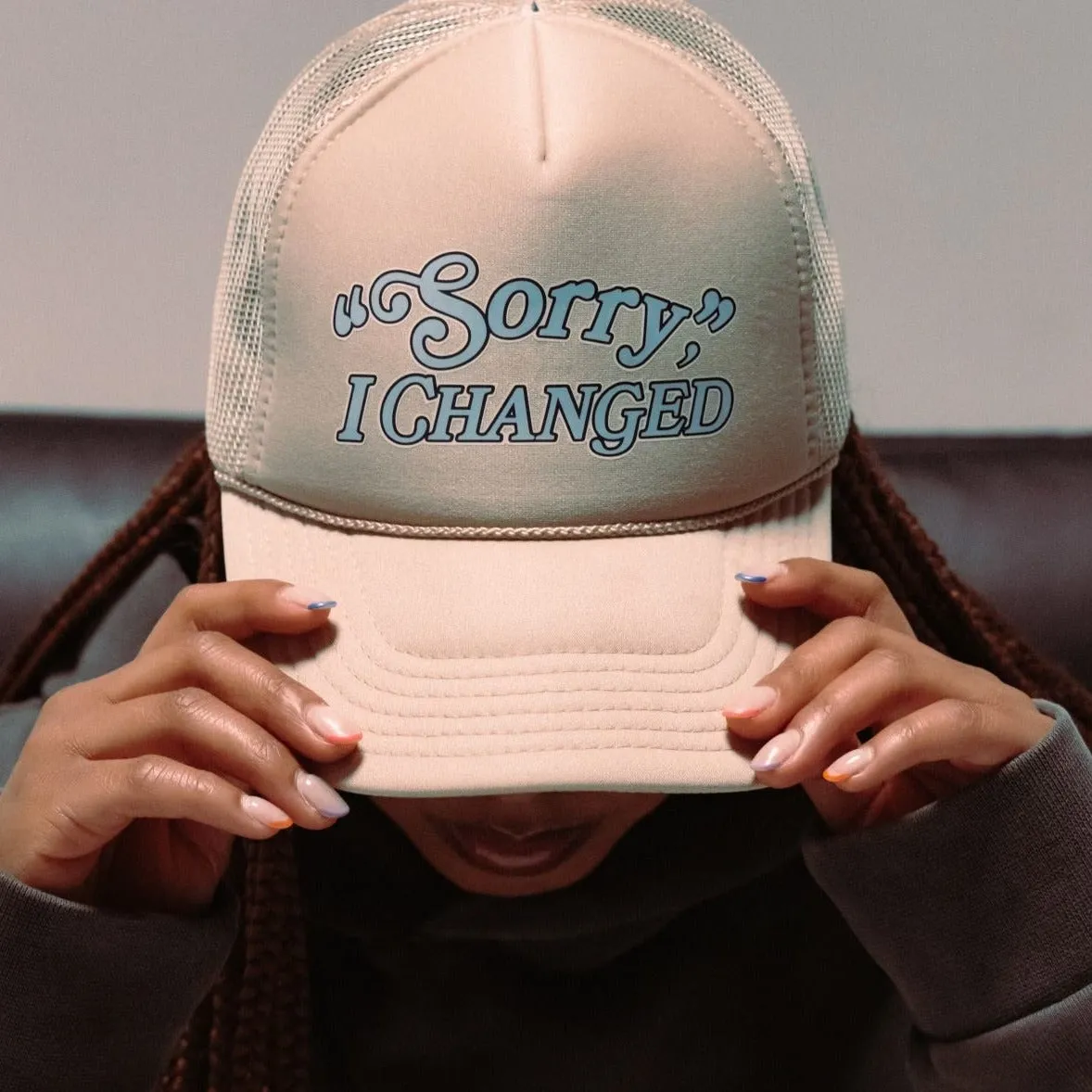 Aaron Cole Trucker Hat - Sand