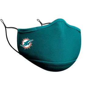 Adult Miami Dolphins NFL Football New Era Team Colour On-Field Adjustable Face Covering