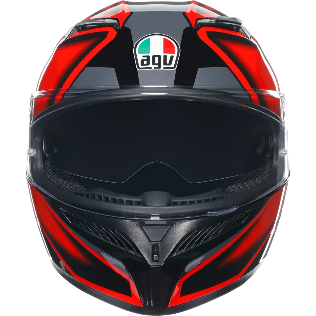 AGV K3 Compound - Black / Red