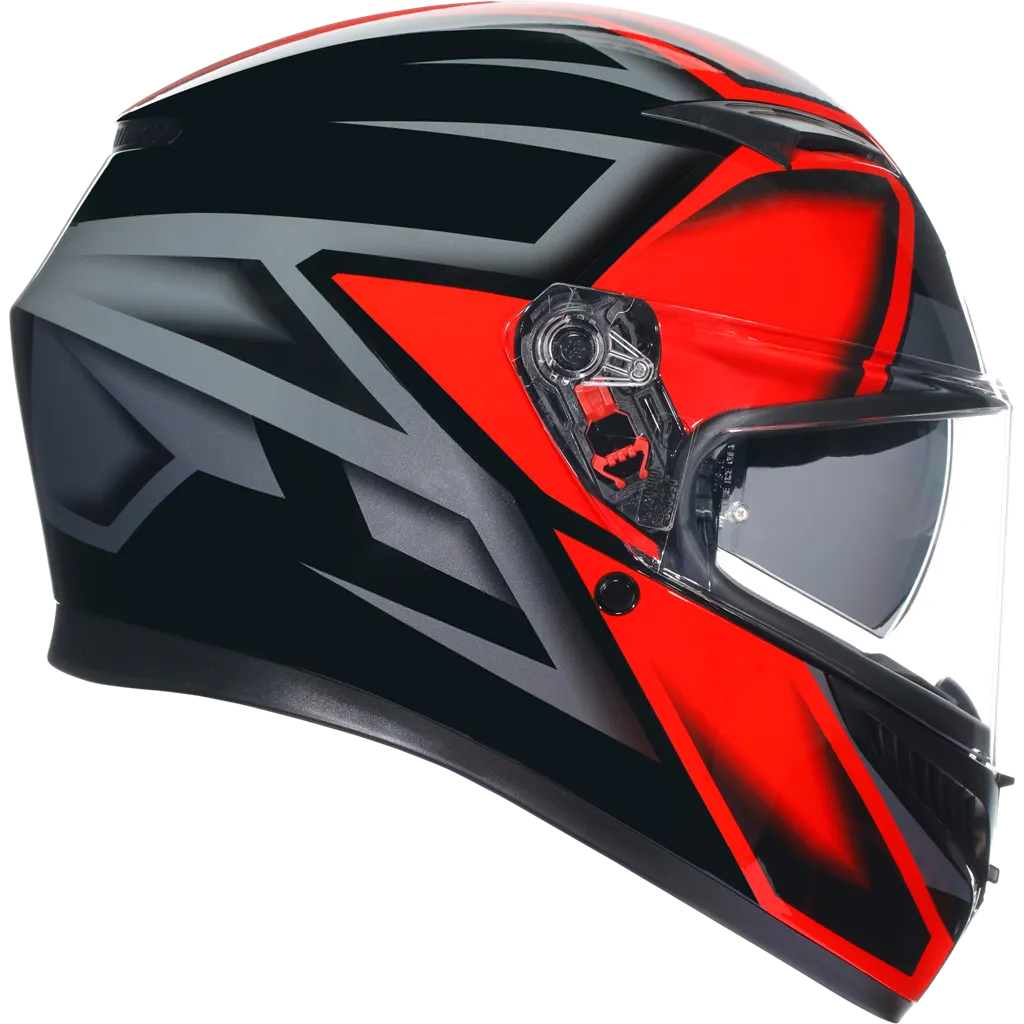 AGV K3 Compound - Black / Red