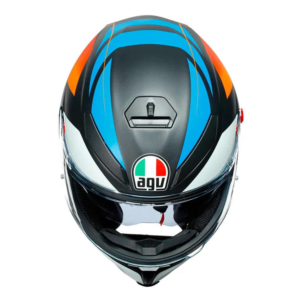 AGV K5-S Core - Matt Black / Blue / Orange