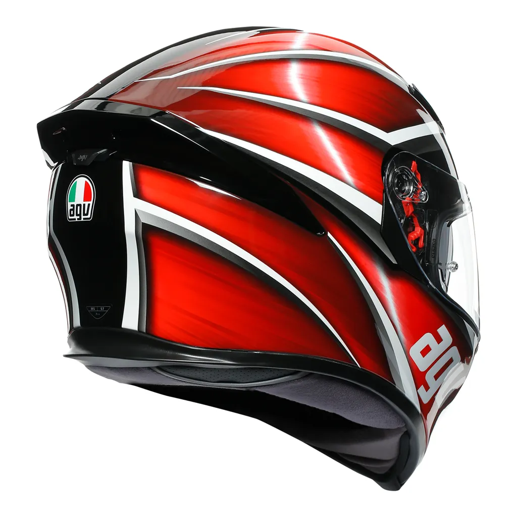 AGV K5-S - Tempest, Black / Red