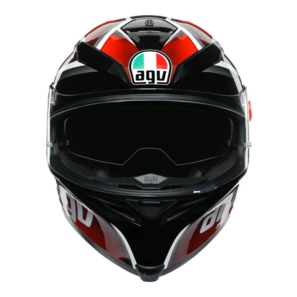 AGV K5-S - Tempest, Black / Red