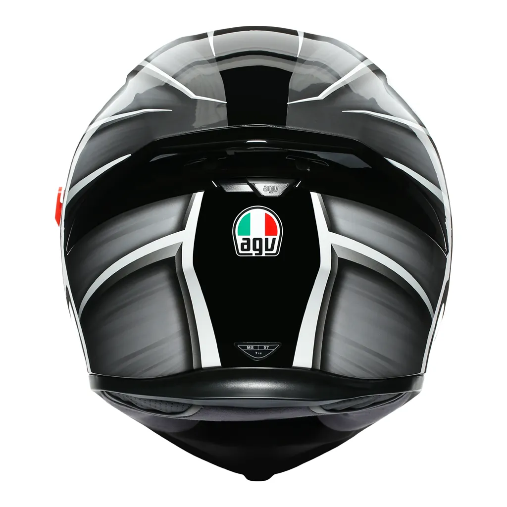 AGV K5-S - Tempest, Black / Silver