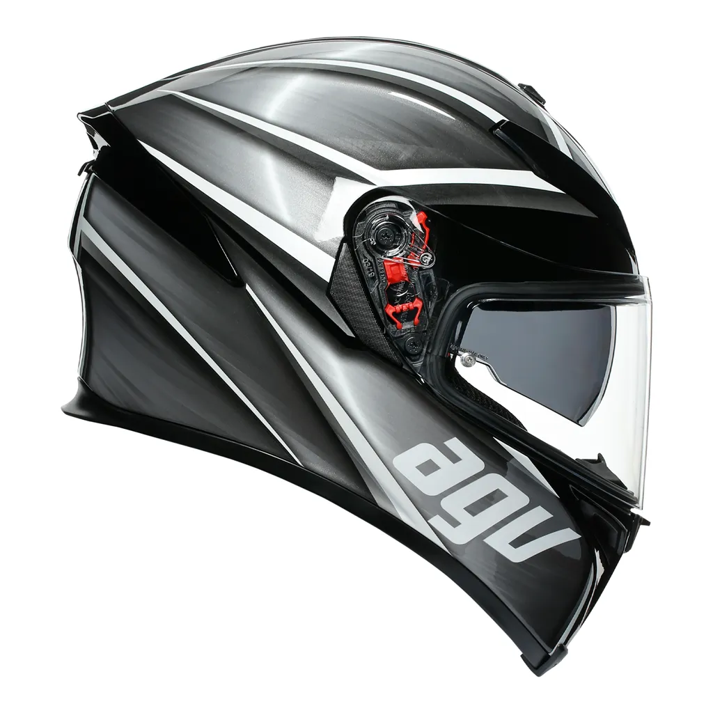 AGV K5-S - Tempest, Black / Silver