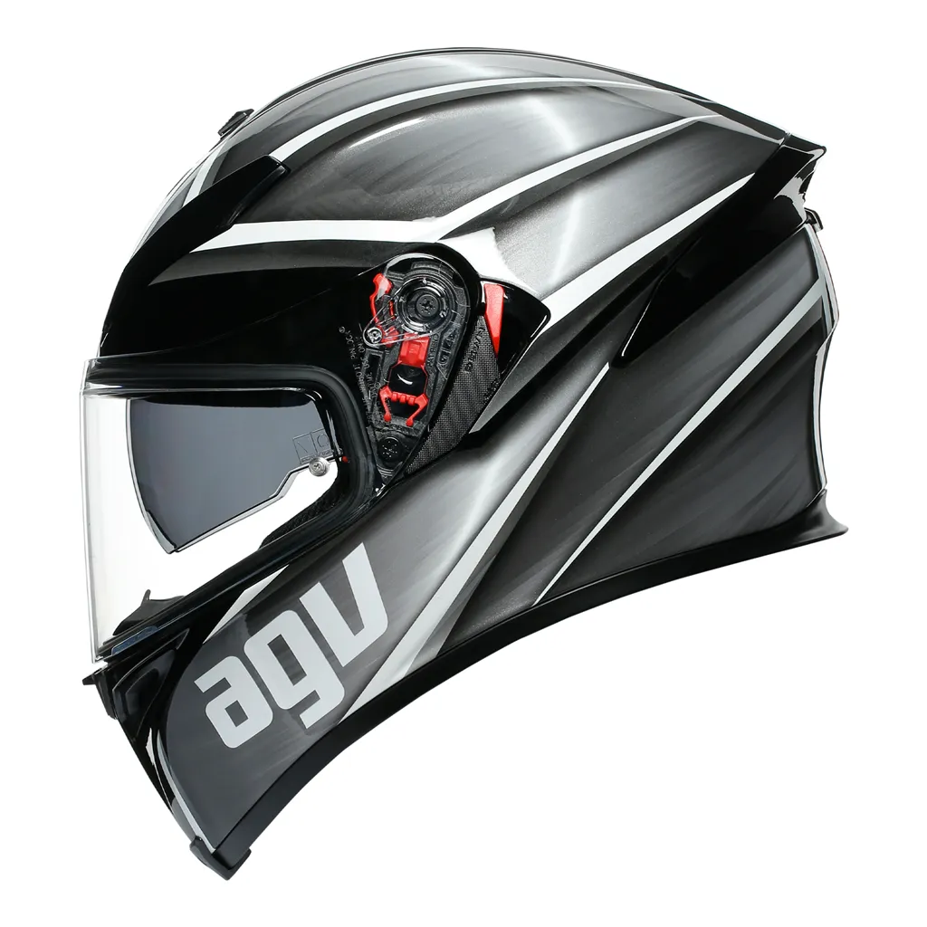 AGV K5-S - Tempest, Black / Silver