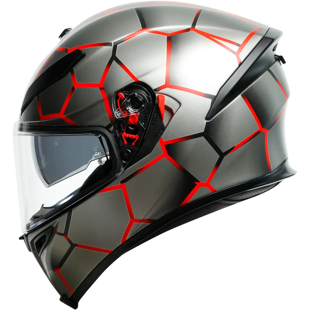 AGV K5-S - Vulcanium, Red