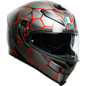 AGV K5-S - Vulcanium, Red