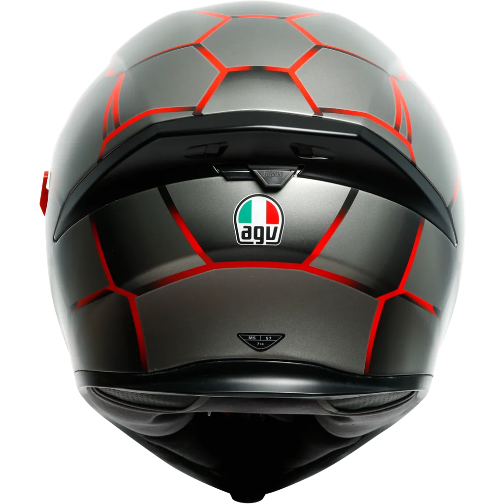 AGV K5-S - Vulcanium, Red