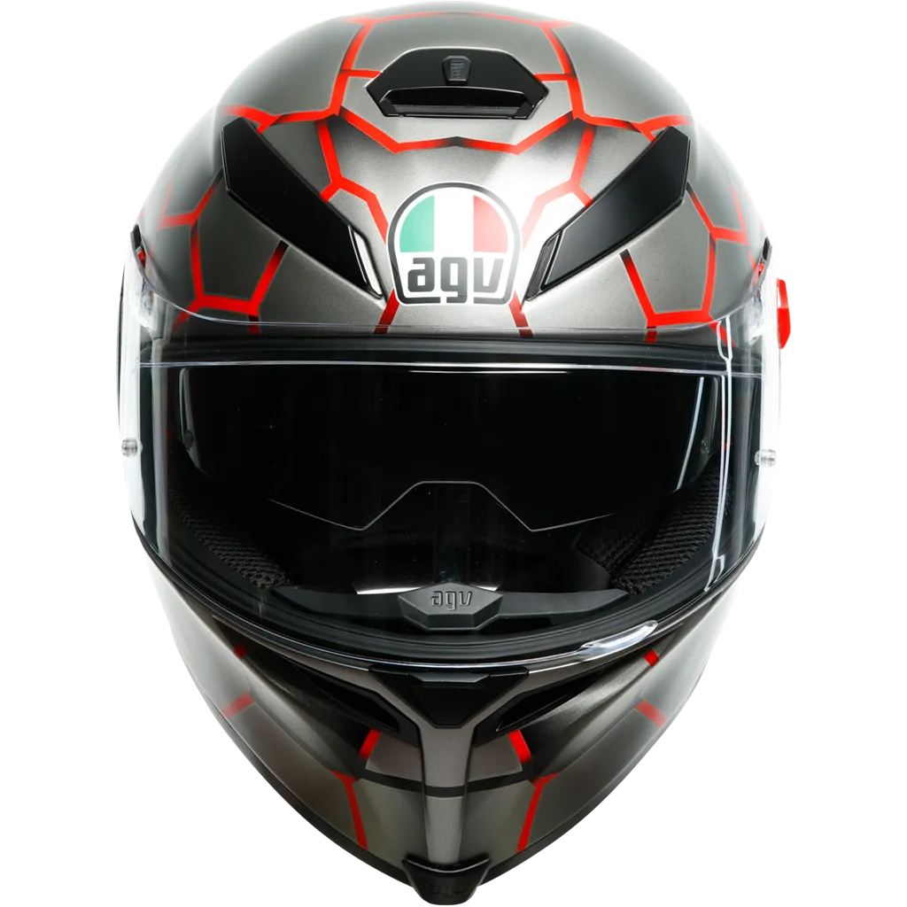 AGV K5-S - Vulcanium, Red