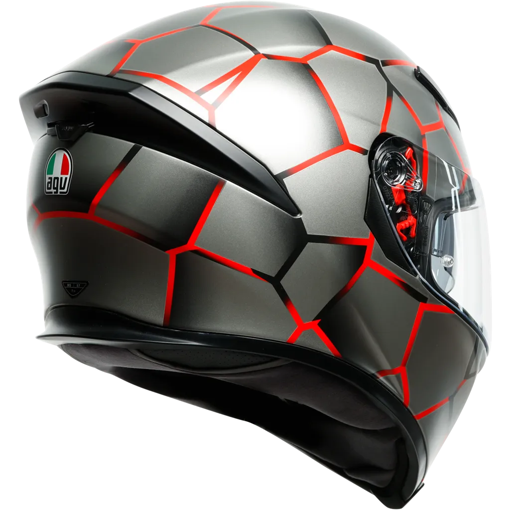 AGV K5-S - Vulcanium, Red