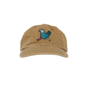 annoyed chicken 6 panel hat (khaki)