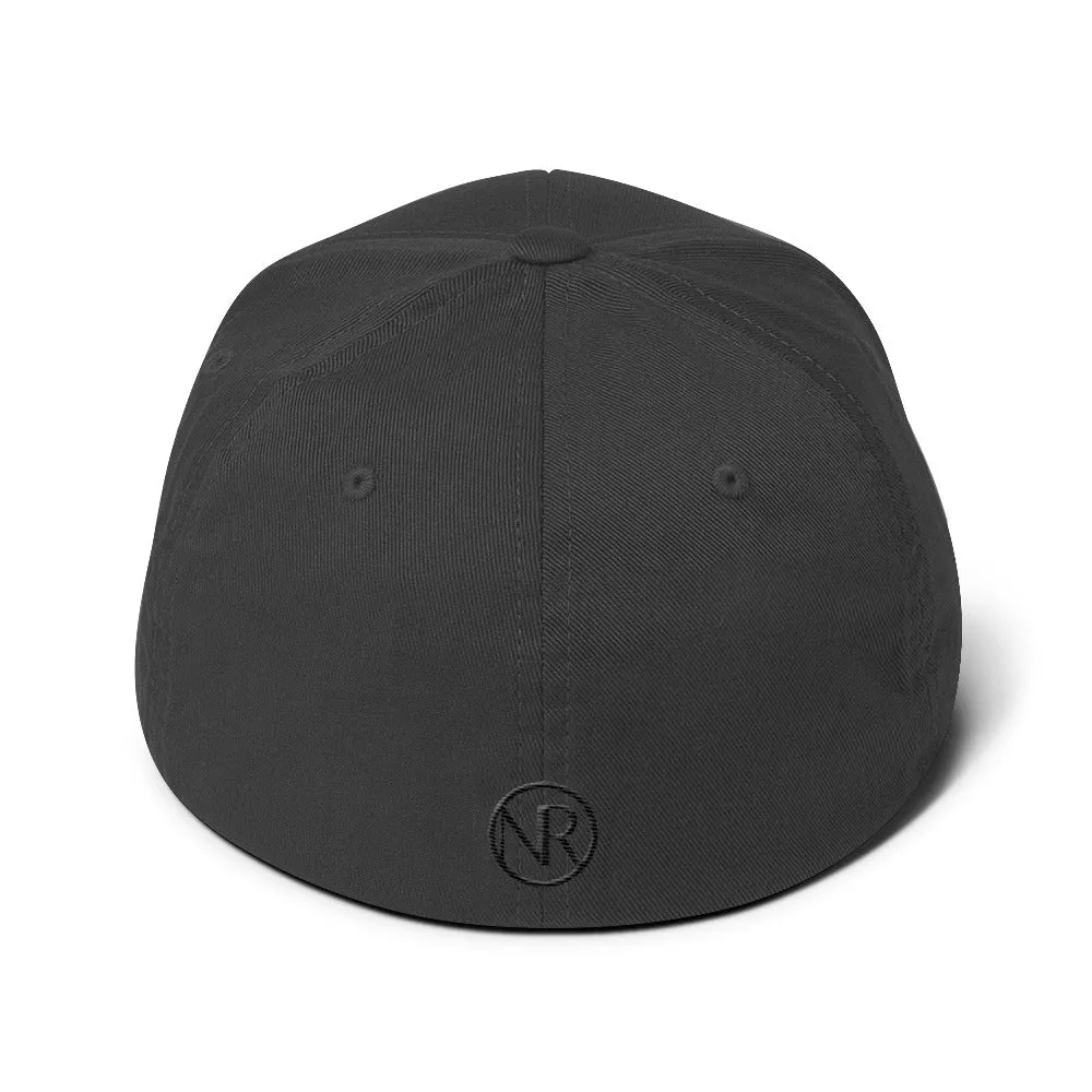 Arizona - Structured Twill Cap - Black Embroidery - AZ - Many Hat Color Options Available