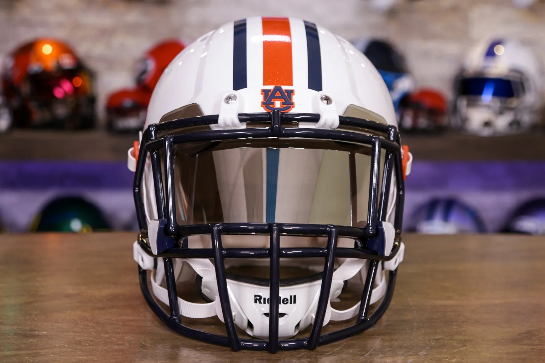 Auburn Tigers Riddell Speed Authentic Helmet - GG Edition 00268