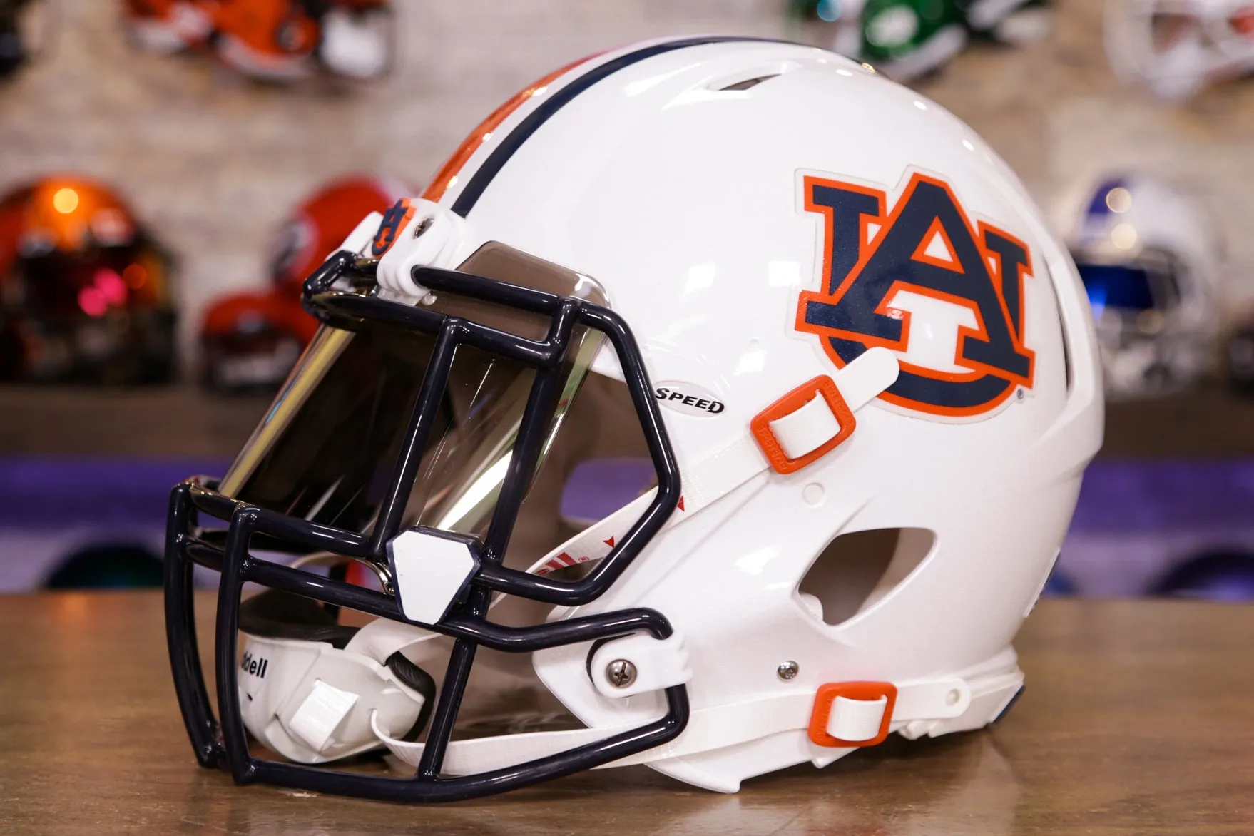 Auburn Tigers Riddell Speed Authentic Helmet - GG Edition 00268