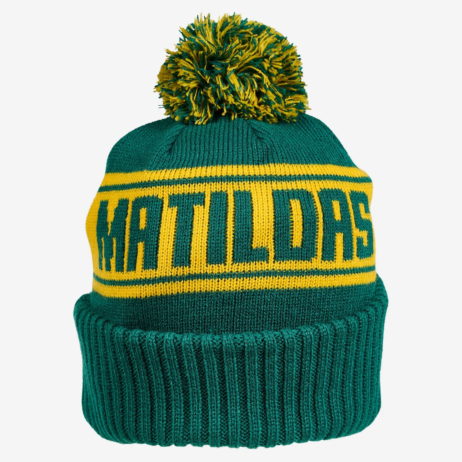 Australia Matildas Striker Adult's Beanie Football Soccer FFA Logo