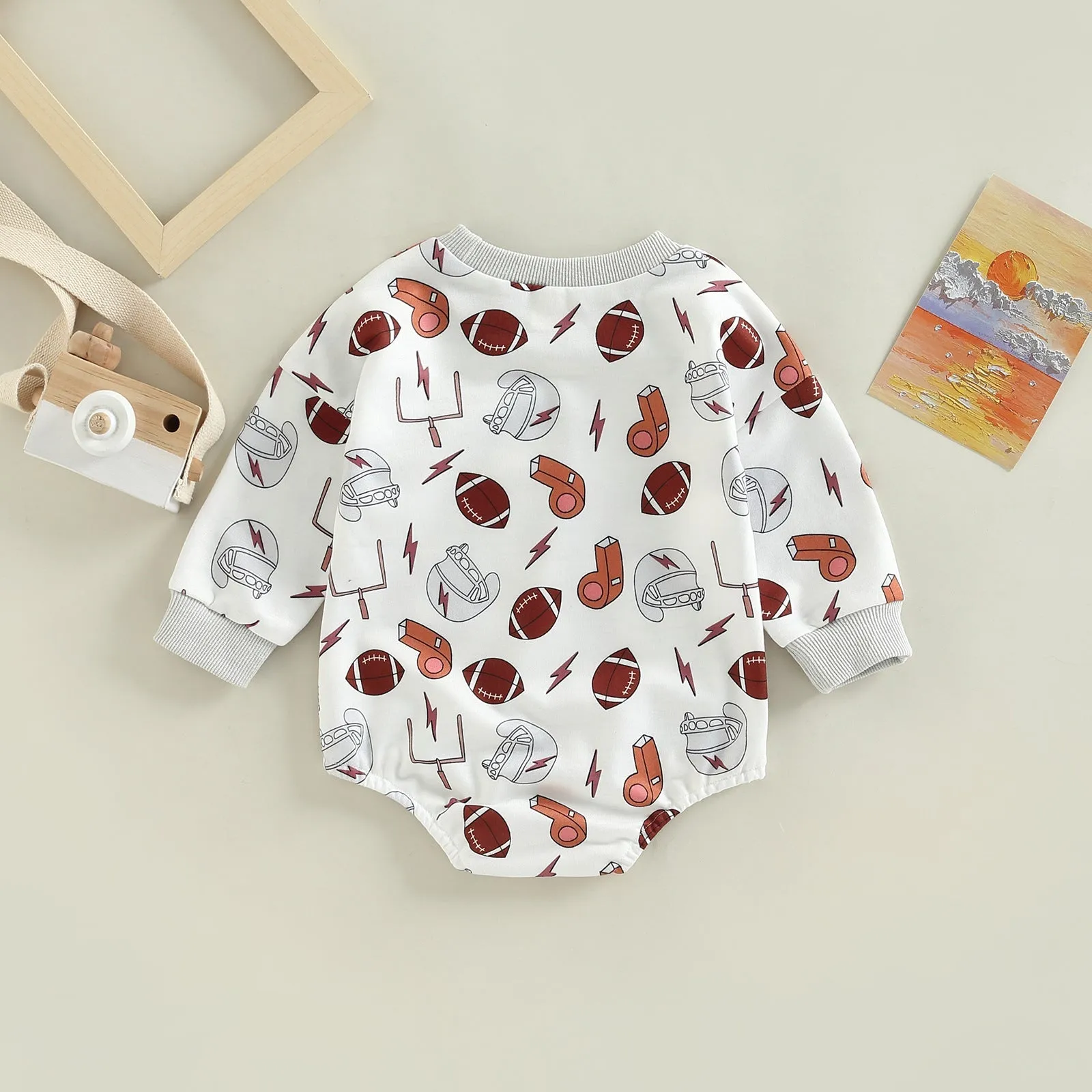 Baby Football Romper