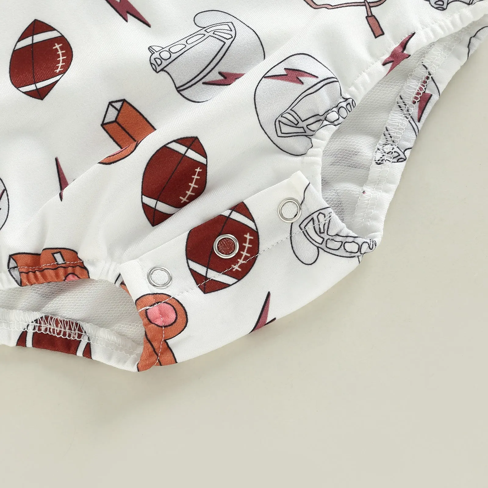 Baby Football Romper