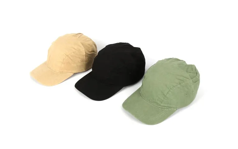 Back Banding Unisex Military Cadet Caps Kpop Style Hats Korean Casual Fashion