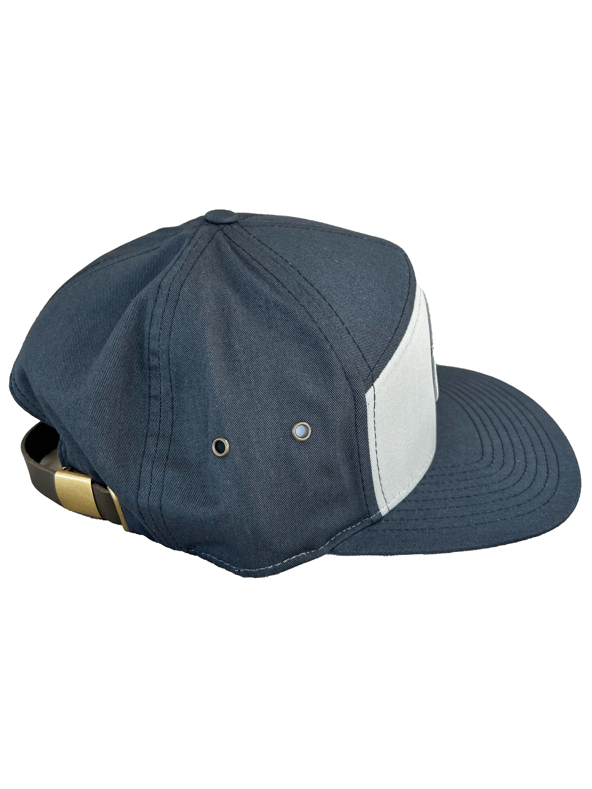 Beach Wave Workman's Strapback Hat (Pigeon & Navy)