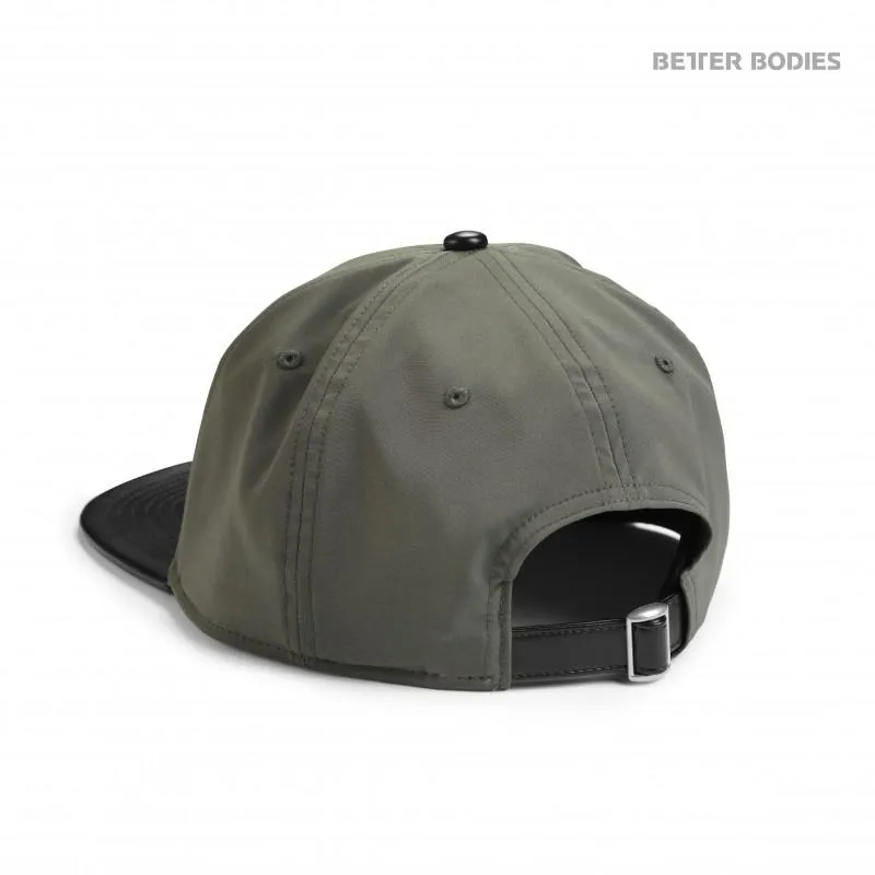 Better Bodies Harlem Flatbill Cap - Military Green