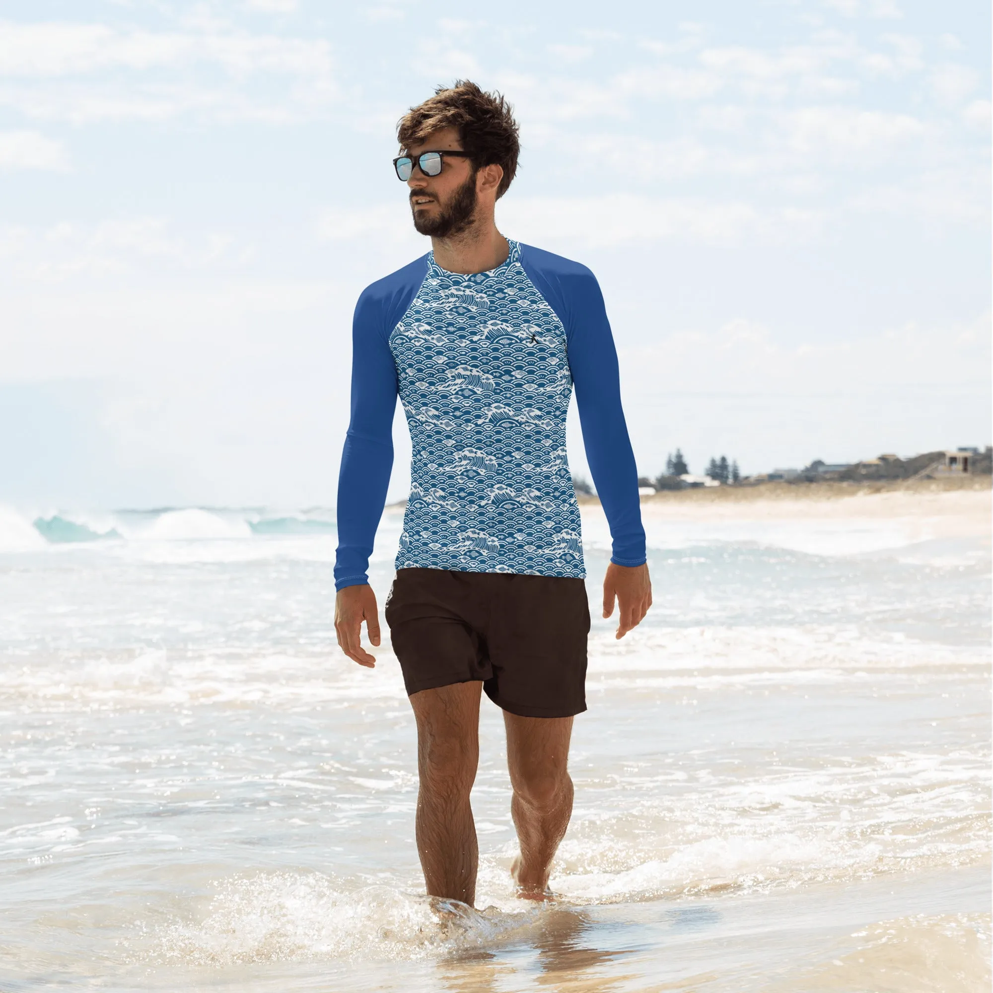 Blue Water Men's Rash Guard