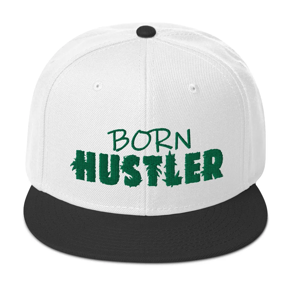 BORN HUSTLER Snapback Cap