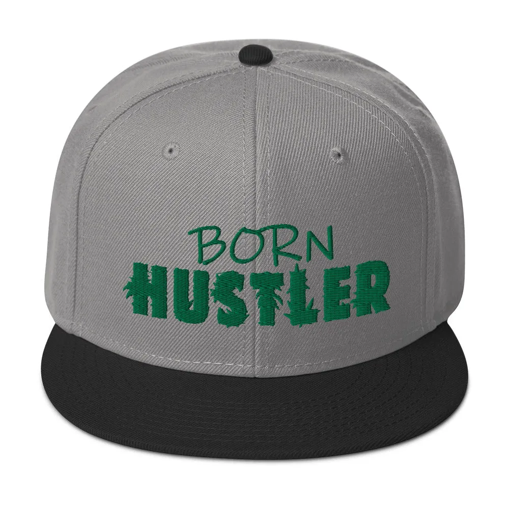 BORN HUSTLER Snapback Cap