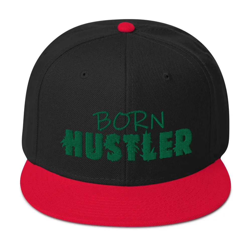 BORN HUSTLER Snapback Cap