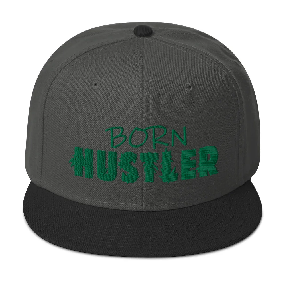 BORN HUSTLER Snapback Cap