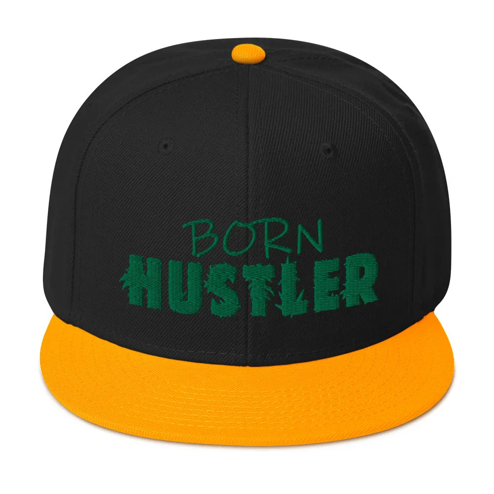 BORN HUSTLER Snapback Cap