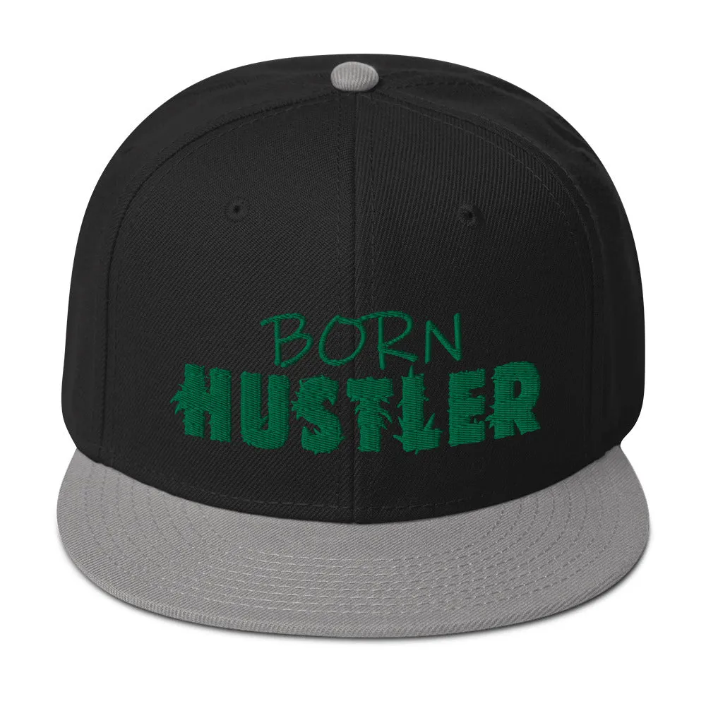 BORN HUSTLER Snapback Cap