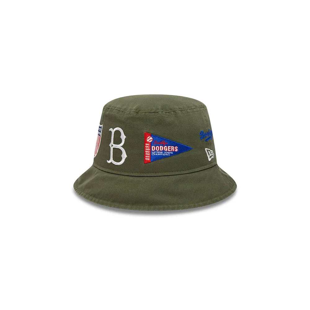 Brooklyn Dodgers MLB Coops Bucket (Dark Blue)