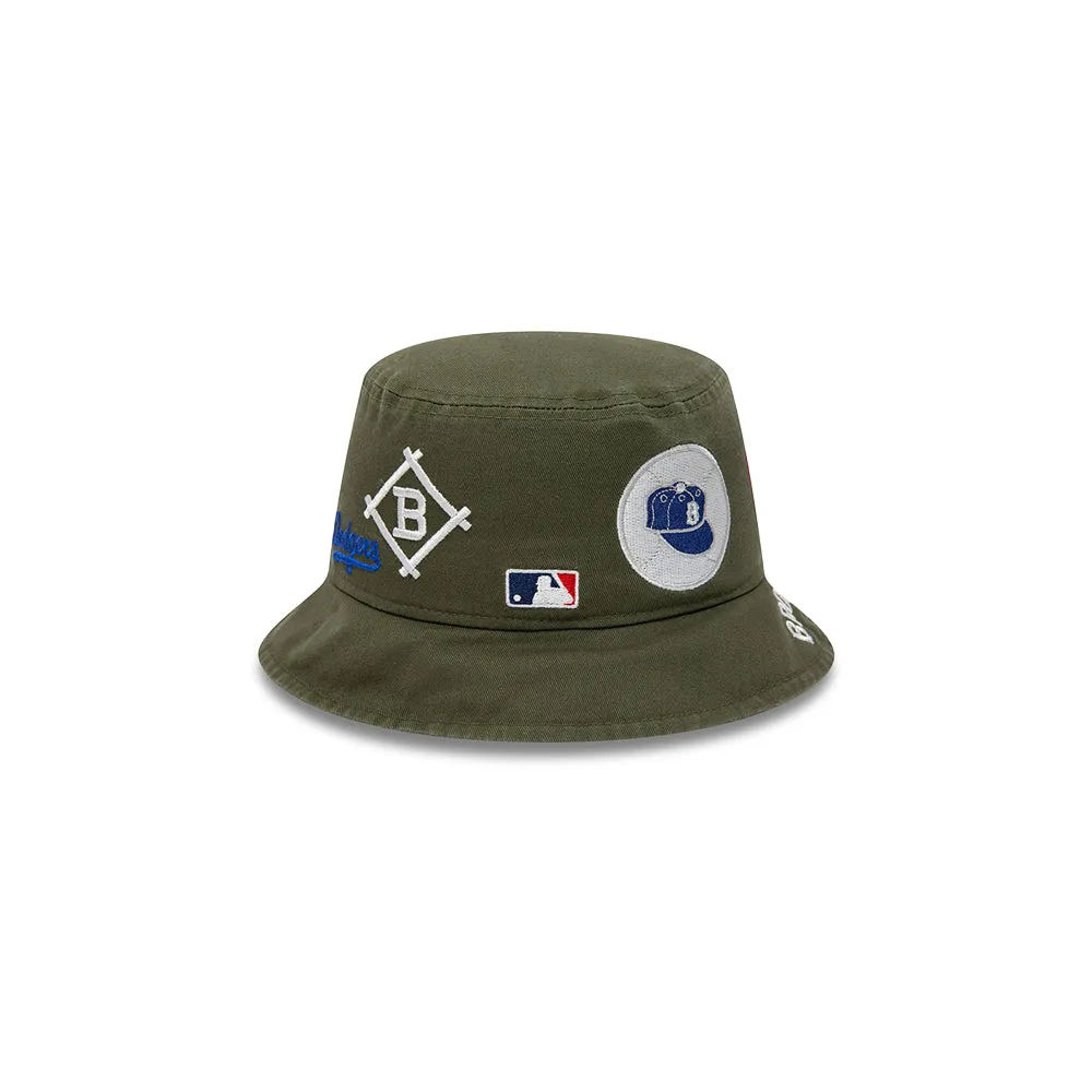 Brooklyn Dodgers MLB Coops Bucket (Dark Blue)