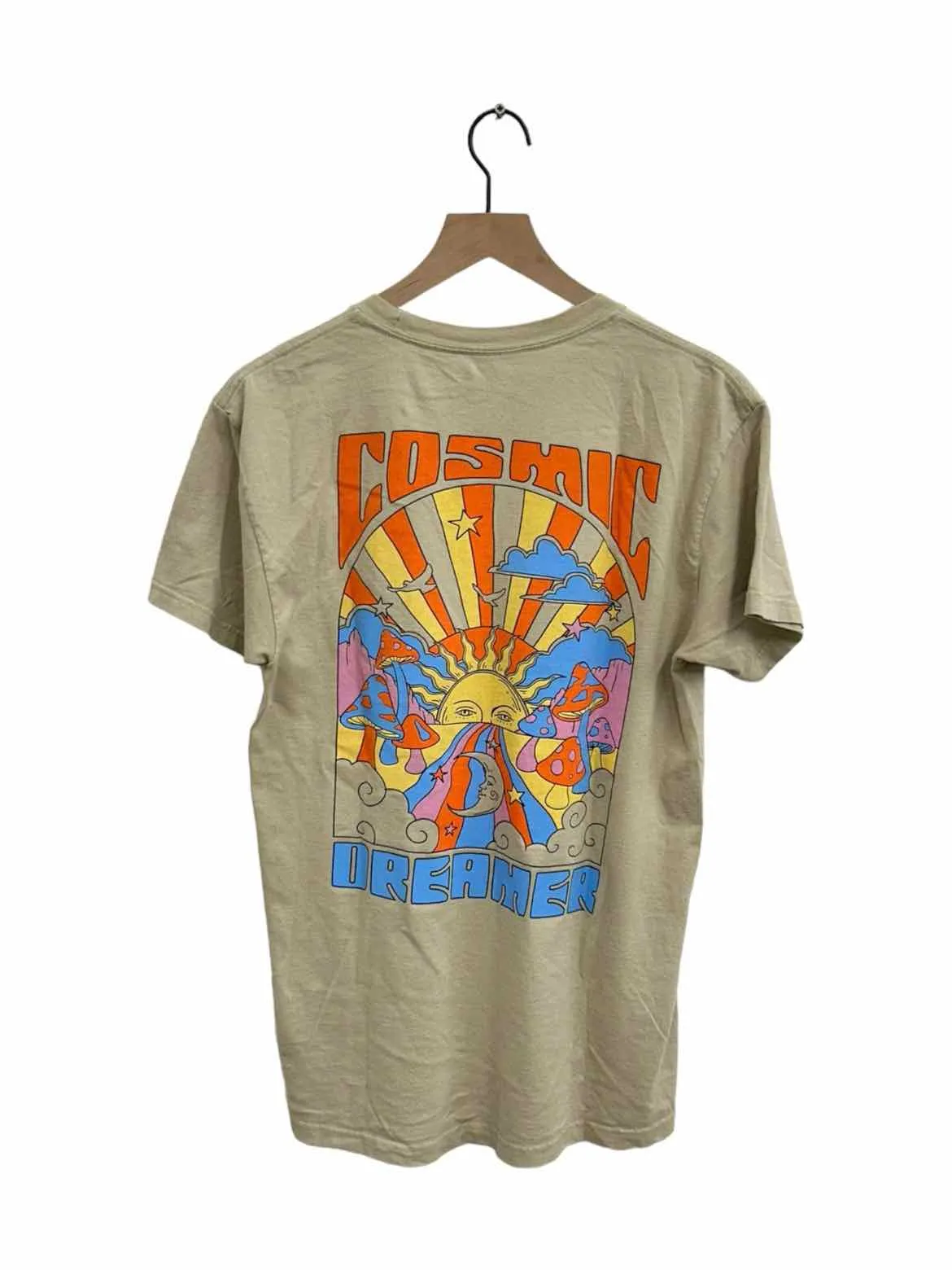 CALL YOUR MOTHER TAN/BLU/OR SUN/MOON Mens Size M Men's T-Shirt