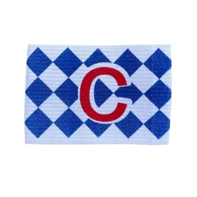 Captain's Armband Junior - Diamond (White/Blue)