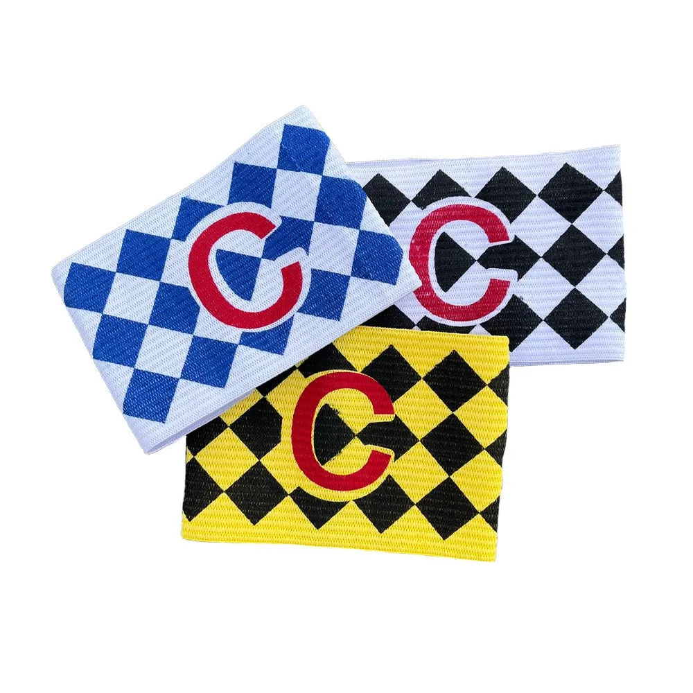 Captain's Armband Senior - Diamond (White/Black)