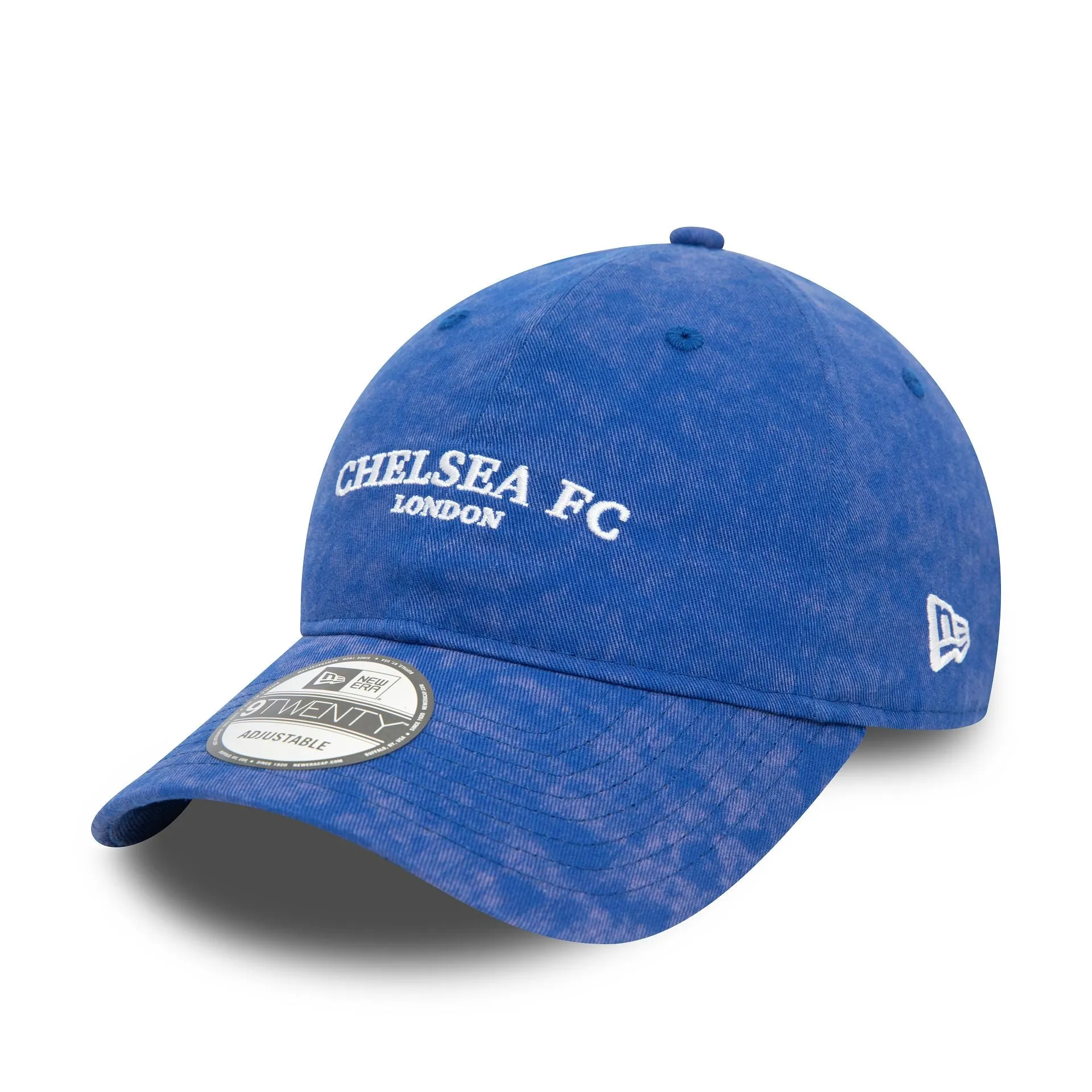 Chelsea FC Lion Crest Washed Tie Dye Blue 9TWENTY Adjustable Cap