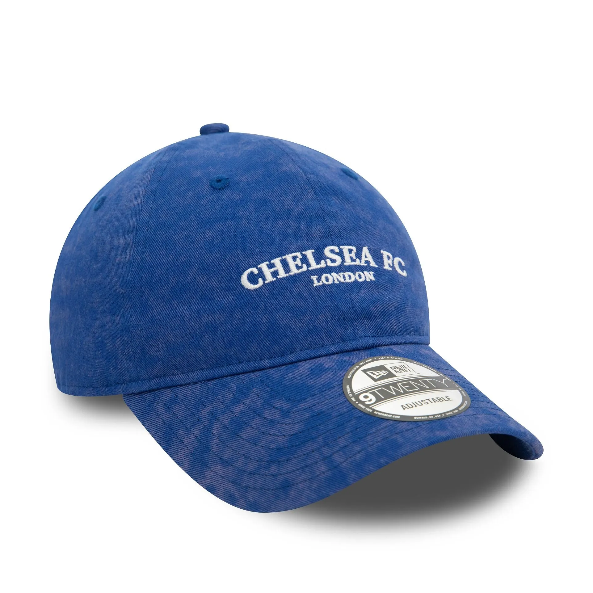 Chelsea FC Lion Crest Washed Tie Dye Blue 9TWENTY Adjustable Cap