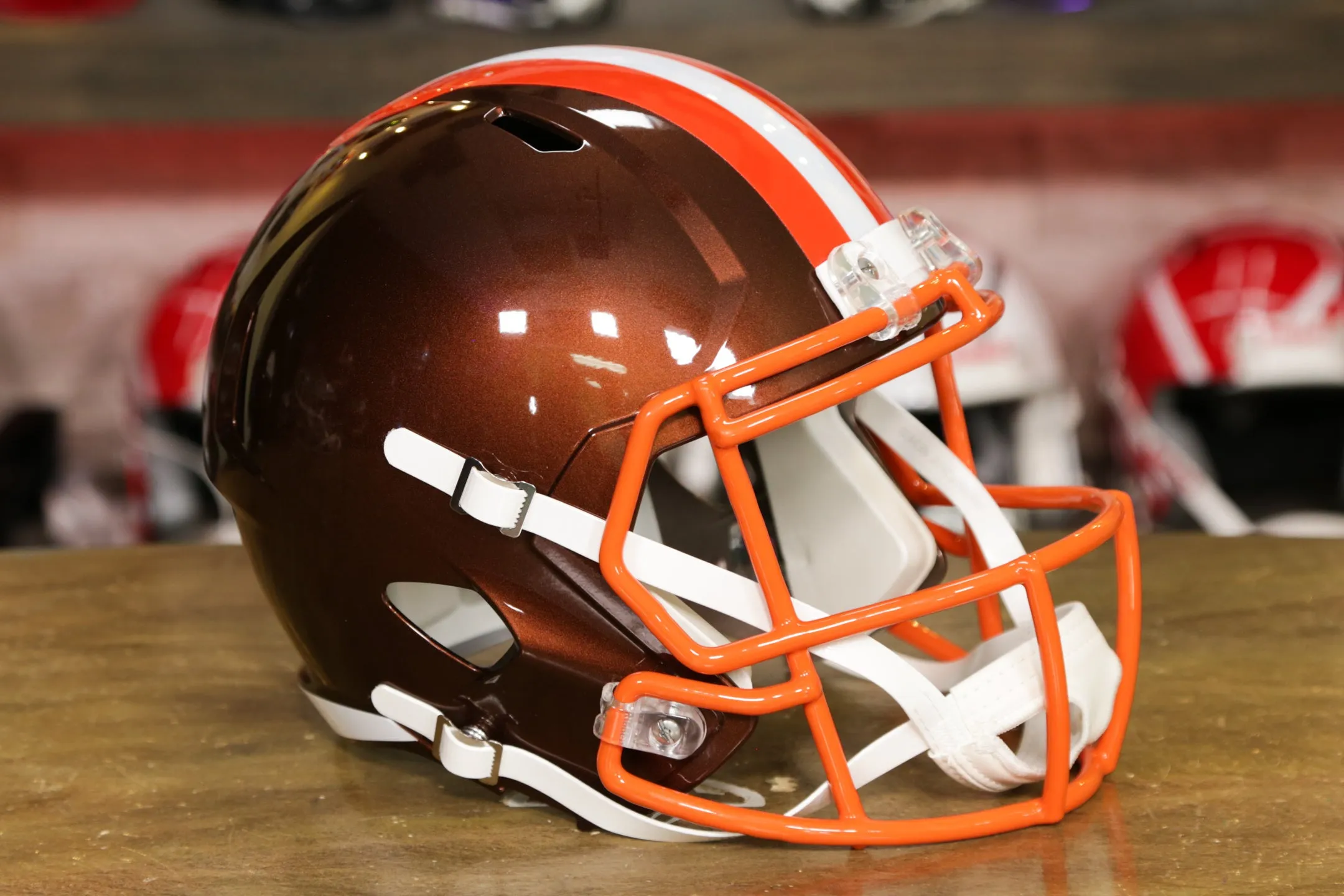 Cleveland Browns Riddell Speed Authentic Helmet - Flash