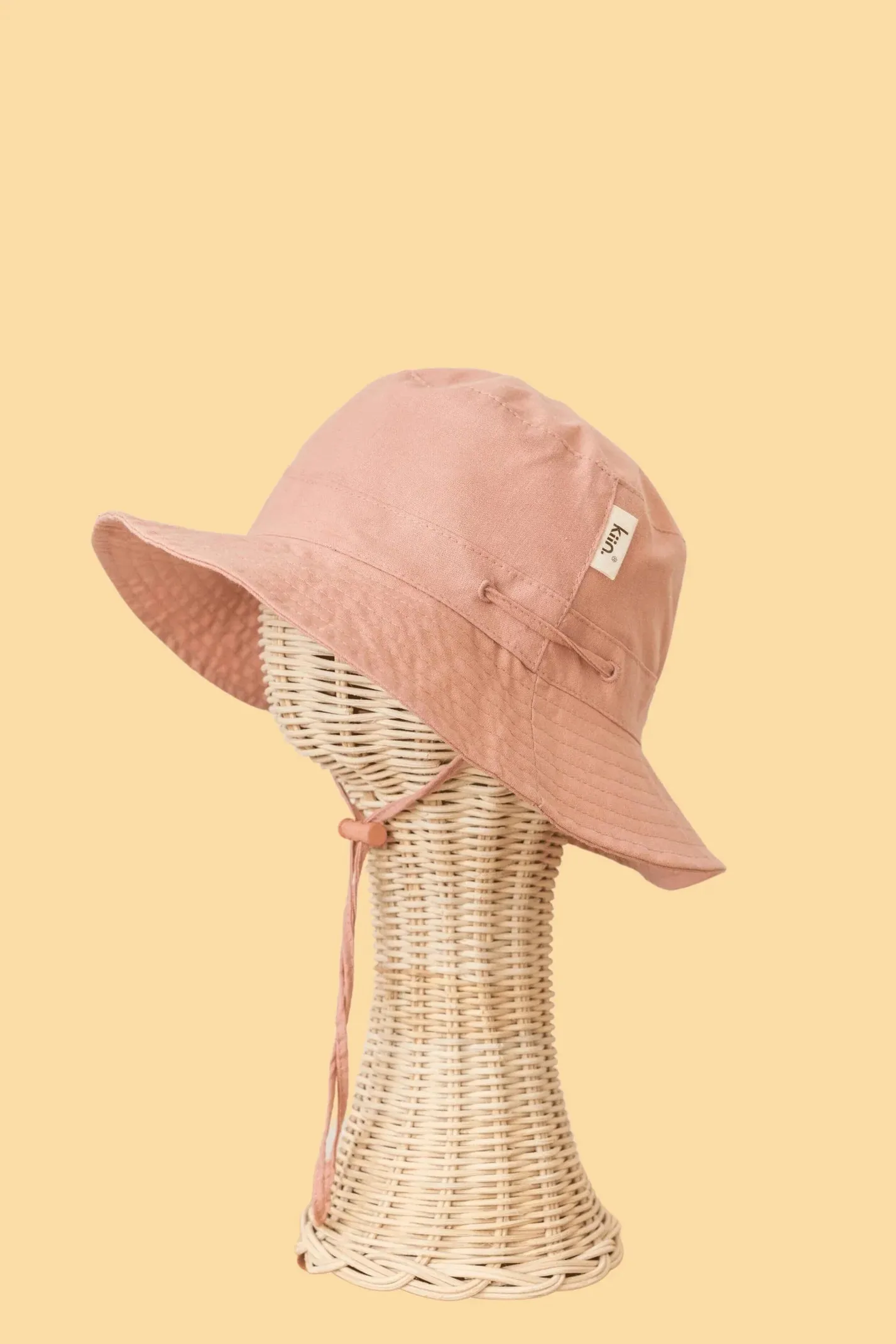 Cotton Sun Hat Dusty Rose