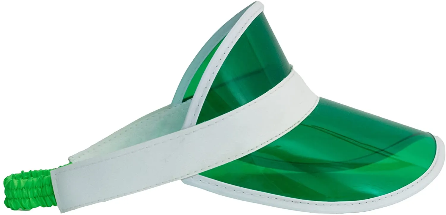 Dealer Visor Costume Hat, Green, One Size